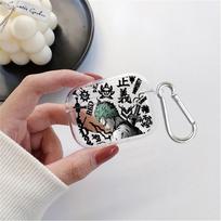 Anime One Piece Luffy Zoro Skaidrūs ausinių dėklai Dangtelis dėklui Airpods Pro 1 Pro3 4 3 2 Pro2 Airpods 4