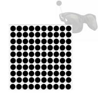 Juodas Plastikinis Išmanusis Dangtelis nuo Atspindžių Akiniams 5mm Ir 6mm Akinių Aksesuarams Šviesą Blokuojantis Lipdukas 5mm white