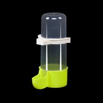 Leak-Proof Bird Water Dispenser 240ML Capacity Cage Hanging Feeder Automatic Bird Feeder  Home Use geltona