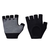 Antislip Pilates Gloves Multicolor Gym Fitness Gloves Windproof Half Finger Yoga Gloves  Women/lady Style1