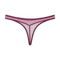 Women's Summer Fashion New Micro-transparent Thong Underwear XS violetinė