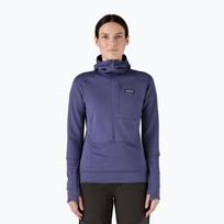 Moteriška softshell striukė Patagonia R1 Hybrid Pullover Hoody solstice purple