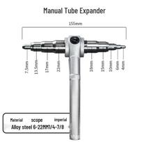 Copper Pipe Tube Expander and Eccentric Flaring Tool for Refrigeration Maintenance