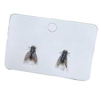 Prank Mini Fly Earrings Simulation Mosquito Ear Stud Unisex Insects Small Earrings  for Women Men Black Magnetic Ear Clip