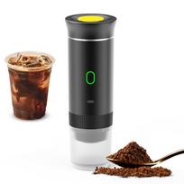 Portable Coffee Machine for Car Home Travel 3 in 1 Cordless Electric Coffee Maker Work With Capsule and Ground Coffee 15Bar   Cold Brew and Heating