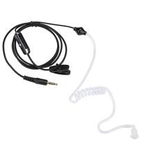 3.5mm   Headset Earpiece Earphone Headphone   Ear Piece (Black)