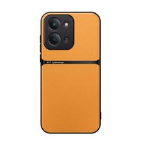 For Redmi 15C 171mm 15 171mm 14C 4G  13C 4G Leather Litchi Texture with Ultra-Thin Slim Phone Case Redmi 15 5G (171mm) geltona