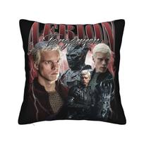Aerion Targaryen Septynių Karalysčių Riteris Pagalvės užvalkalas Minkštas poliesterio pagalvės užvalkalas Dekoratyvinis Pagalvės užvalkalas Kėdė 30x30cm 12x12in