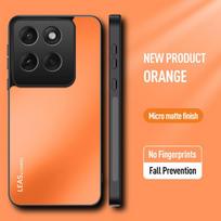 EUCAGR For Motorola MOTO edge 70 ShockProof AG Frosted Soft TPU Matte Back Cover For Motorola MOTO edge70 Phone Case Coque edge 70 oranžinė