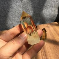 Exquisite Natural Smokey Citrine Quartz Obelisk Wand Ideal For Healing Practices And Interior Decor 4-5cm