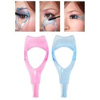 Blakstienų kortelė Kosmetikos tušas Shield aplikatorius Eye Lash Helper Guide Eyelashes Comb Assistant Tool rožinė