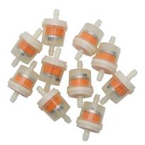 4/25 colių 10x 4 mm žarna motociklo motorolerio benzino filtras, skaidrus įdėtas dujų kuras 1