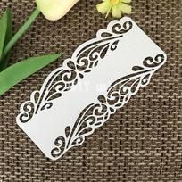 Nėrinių apvado štampai Metaliniai pjovimo štampai Trafaretas Scrapbooking Albumas Dekoratyviniai amatų štampai Iškirpti popieriniai kortelės
