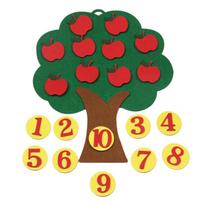 Montessori mokymo priemonės Obuoliai Matematikos žaislai Mokymas Vaikų darželio vadovas „Pasidaryk pats“ Audinys