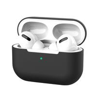 Skirta „AirPods Pro 3“ ausinėms, silikono „Bluetooth“ apsauginiam dėklo dangteliui juoda