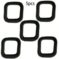 5 vnt juodos kempinės oro filtras įvairiems strimeriams 50 mm x 43 mm pakuotės dalys Naudingos