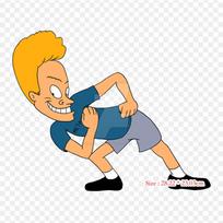 „Beavis“ užpakalio galvutės lygintuvas ant drabužių, pritaikytų pleistrų, lipdukas ant drabužių šilumos perdavimo vinilo