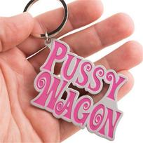 Naujas roko muzikos pussy Wagon metalinis raktų pakabukas, kaip matyti filme Kill Bill Brand Uma Thurman raktų pakabukai Chaveiro automobilių raktų pakabukai