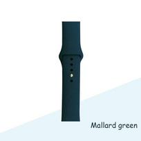 Silikoninis dirželis Apple Watch apyrankei 44 mm 40 mm 38 mm 42 mm laikrodžio apyrankė Apple Watch apyrankei Correa Iwatch Series 7 6 Se 5 4 3 38 40mm SM
