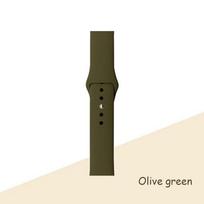 Silikoninis dirželis Apple Watch apyrankei 44 mm 40 mm 38 mm 42 mm laikrodžio apyrankė Apple Watch apyrankei Correa Iwatch Series 7 6 Se 5 4 3 38 40mm ML