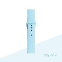 Silikoninis dirželis Apple Watch apyrankei 44 mm 40 mm 38 mm 42 mm laikrodžio apyrankė Apple Watch apyrankei Correa Iwatch Series 7 6 Se 5 4 3 38 40mm ML