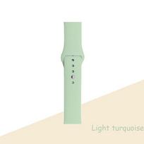 Silikoninis dirželis Apple Watch apyrankei 44 mm 40 mm 38 mm 42 mm laikrodžio apyrankė Apple Watch apyrankei Correa Iwatch Series 7 6 Se 5 4 3 42 44mm ML