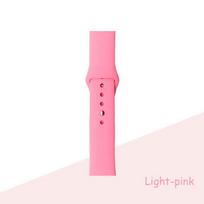 Silikoninis dirželis Apple Watch apyrankei 44 mm 40 mm 38 mm 42 mm laikrodžio apyrankė Apple Watch apyrankei Correa Iwatch Series 7 6 Se 5 4 3 42 44mm ML