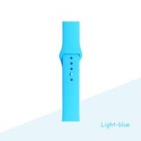 Silikoninis dirželis Apple Watch apyrankei 44 mm 40 mm 38 mm 42 mm laikrodžio apyrankė Apple Watch apyrankei Correa Iwatch Series 7 6 Se 5 4 3 42 44mm ML