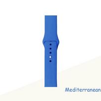 Silikoninis dirželis Apple Watch apyrankei 44 mm 40 mm 38 mm 42 mm laikrodžio apyrankė Apple Watch apyrankei Correa Iwatch Series 7 6 Se 5 4 3 42 44mm ML