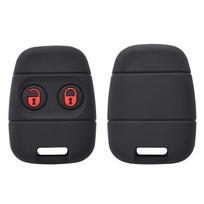 2 mygtukų nuotolinio valdymo raktų dėklas, skirtas Land Rover Defender Freelander Rover 25 45 100 200 400 MG ZS ZR MGF Silikoninis rakto pultelis korpuso dangtelis