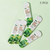 5/10/20 vnt Žaliosios arbatos miego kaukė 3 g tepinėli kaukė drėkinanti ir maitinanti naktį 5pcs