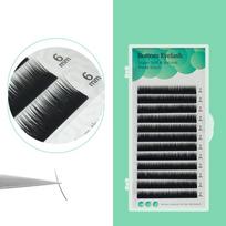 Apatinės blakstienos po blakstienų priauginimu 5 mm 6 mm 7 mm trumpų antakių apatinių blakstienos makiažas Maquillaje Cilios 0.07mm J 5mm