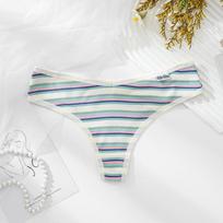 TERMEZY moteriškas seksualus apatinis apatinis trikotažas žemu juosmeniu Besiūlės vaivorykštės kelnaitės Moteriškos G string Aukštos elastingumo apatinis trikotažas Intymu M