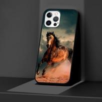 Running Horse dėklas Apple iPhone 14 11 13 12 Pro Max Xr 7 8 +Se 2020 Xs 6 6s Plus 5 5s juodas silikoninis telefono dangtelis Coque iPhone 6 6s