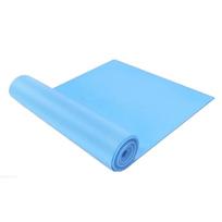 Elastic Yoga Pilates Stretch Resistance 1.5m Long Exercise Fitness Band Belt One Size mėlyna