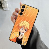 Telefono dėklas, skirtas Samsung Galaxy S23 S22 S21 S20 Fe Ultra S10 S9 S8 Plus Note 20ultra 10plus animacinių filmų Anime Demon Slayer Nezuko Samsung Note 10 Plus