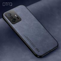 Dėklas, skirtas Xiaomi 11T Pro Magnetinio automobilio laikiklio dangtelis, skirtas Xiaomi 11T Luxury Odinis dėklas, skirtas Xiaomi 11T Pro dėklas, skirtas Xiaomi 11T Xiaomi 11T mėlyna
