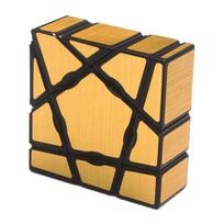 Yj Speed ​​1x3x3 Mirror Magic Cube Penkių žvaigždučių dėlionė Sidabrinė / Auksinė Žaidimas Mokomieji mokomieji žaislai C auksas