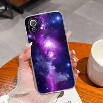 Skirtas Xiaomi Poco M4 X5 Pro 10T Lite 11 Lite 5G NE telefono dėklo dangtelis Starry Sky skaidrus matinis minkštas silikonas, atsparus smūgiams, skirtas Xiaomi buferiui Xiaomi Black Shark 3 Pro