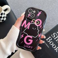 Mielas silikoninis dėklas, skirtas Infinix Note 30 Pro Smart 8 7 5 4 6 Tecno Spark 10 10C Camon 12 15 Air itel S23+ A60 dangtelis Mielas animacinis dažytas telefono buferis Infinix Hot 10 Play