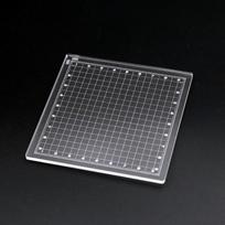 Molio lentų kūrimo kilimėlis, skaidrus keramikos įrankis „pasidaryk pats“ modelio polimerinis pagrindas 10cmx10cmx0.4cm
