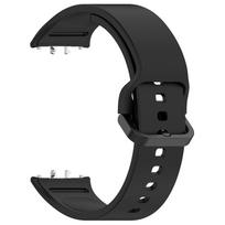 Silikono riešo dirželis, skirtas Samsung Galaxy Fit3 SM-R390 apyrankės apyrankei išmaniojo laikrodžio apyrankei juoda