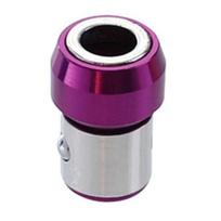 Screwdriver Bit Magnetic Ring Anti-Slip High-Precision Long-Lasting Metal Removable Screw Bit Magnetizer Ring violetinė