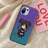 Gacha Life Game Case For Xiaomi 11T Pro 12 Mi 11 Lite Cover For POCO X3 GT X4 Pro F1 F3 M3 M4 Pro Cover Mi 9T (9T Pro) black