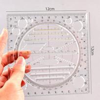 Daugiafunkcinis piešimo šablonas Meno dizainas Statyba Architektas Stereo geometrija Elipsė Braižymo mastelio liniuotė Matavimo įrankis