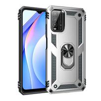 skirta Redmi 9T šarvuotas smūgiams atsparus dėklas Xiaomi Redmi 9T karinio lygio apsauginis magnetinis laikiklio žiedas dėklas dangtelis 9 T for Redmi 9T