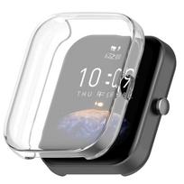 Viso ekrano apsauga, skirta Huami Amazfit Bip 3 Bip3 Pro Plating TPU Protective Case Shell Rėmo dangtelis skaidri