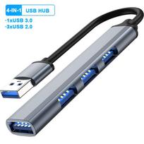 4 viename USB 3.0 šakotuvas didelės spartos USB C prijungimo stotis C tipo 3.1 kelių USB skirstytuvo OTG adapteris, skirtas nešiojamam kompiuteriui
