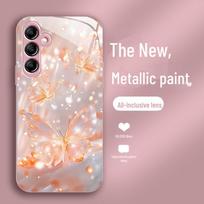 „Samsung A20 Dream Butterfly S11Plus A72“ skysto stiklo dėklas nuo kritimo: Pažangi, didelės vertės, viskas įskaičiuota apsauga, skirta S21. A22 5G rožinė