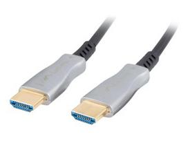 LANBERG HDMI M/M V2.0 Cable 10M Optical|CA-HDMI-20FB-0100-BK